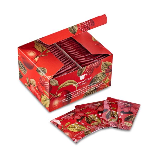 წითელი ჩაი ჟოლოთი და ასკილით